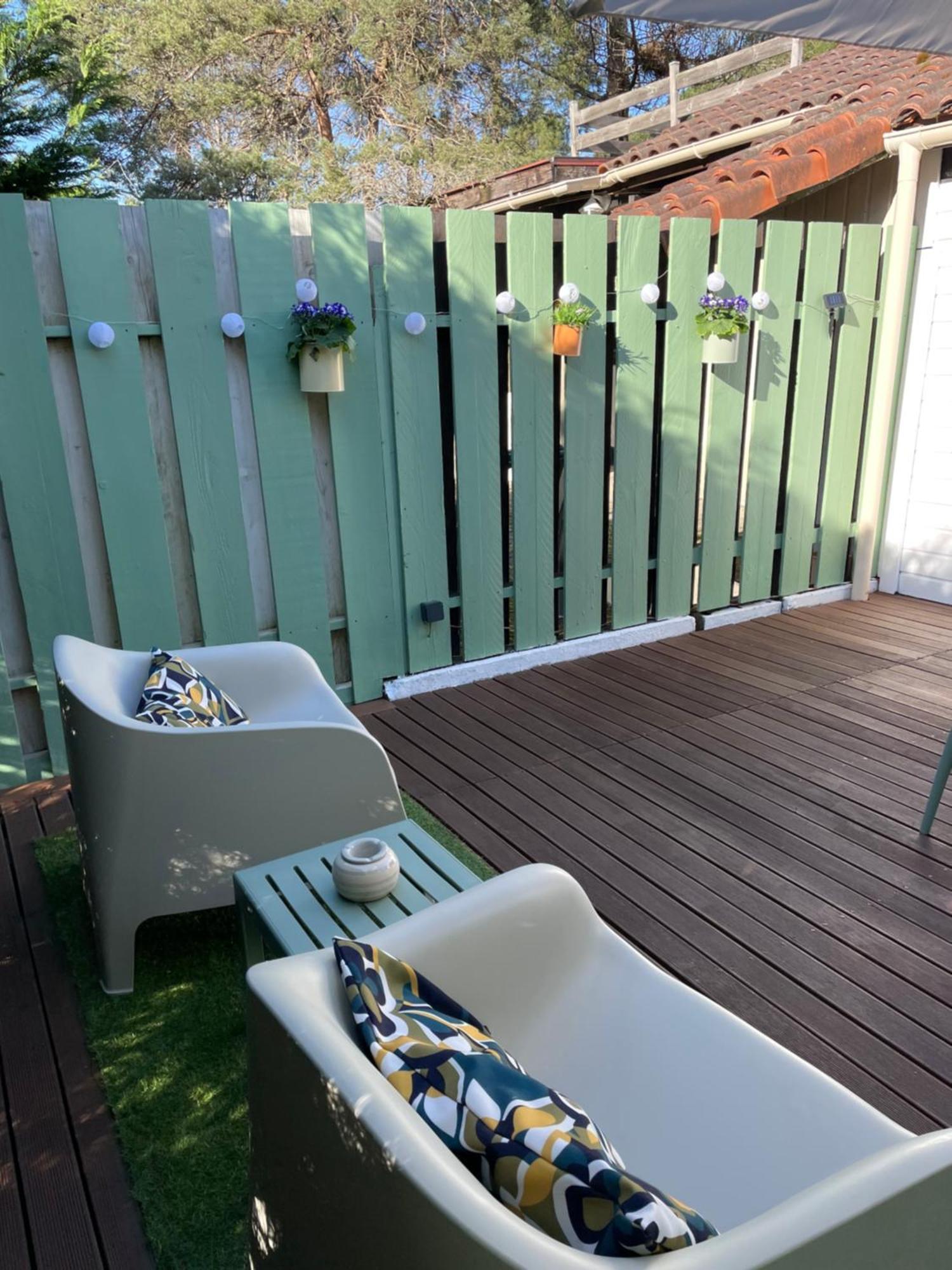 Jolie Maison Au Golf Lacanau Esterno foto