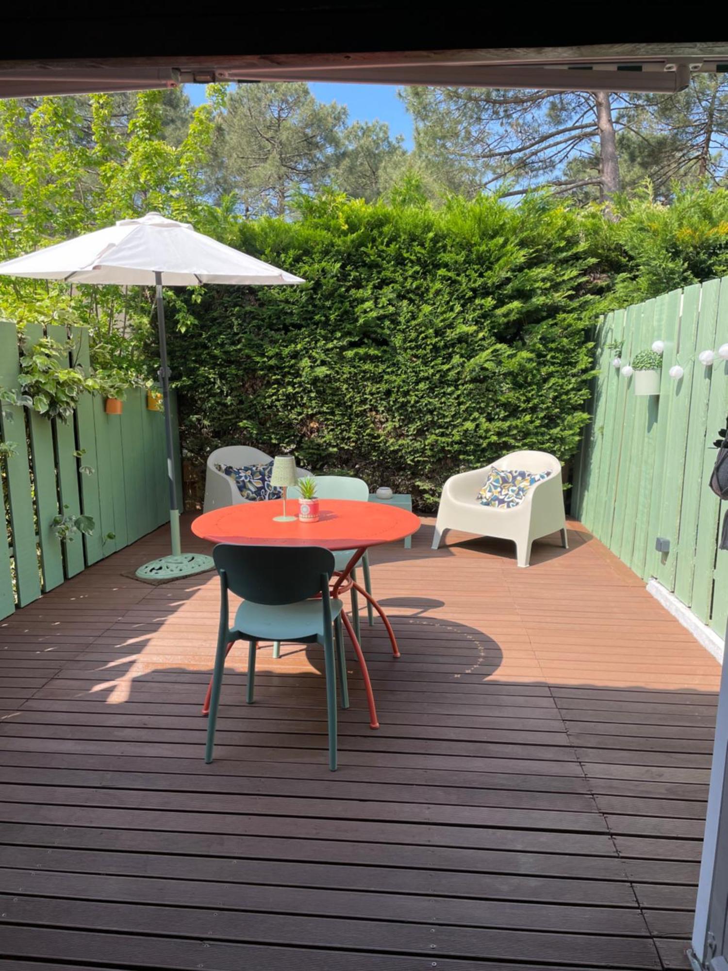 Jolie Maison Au Golf Lacanau Esterno foto